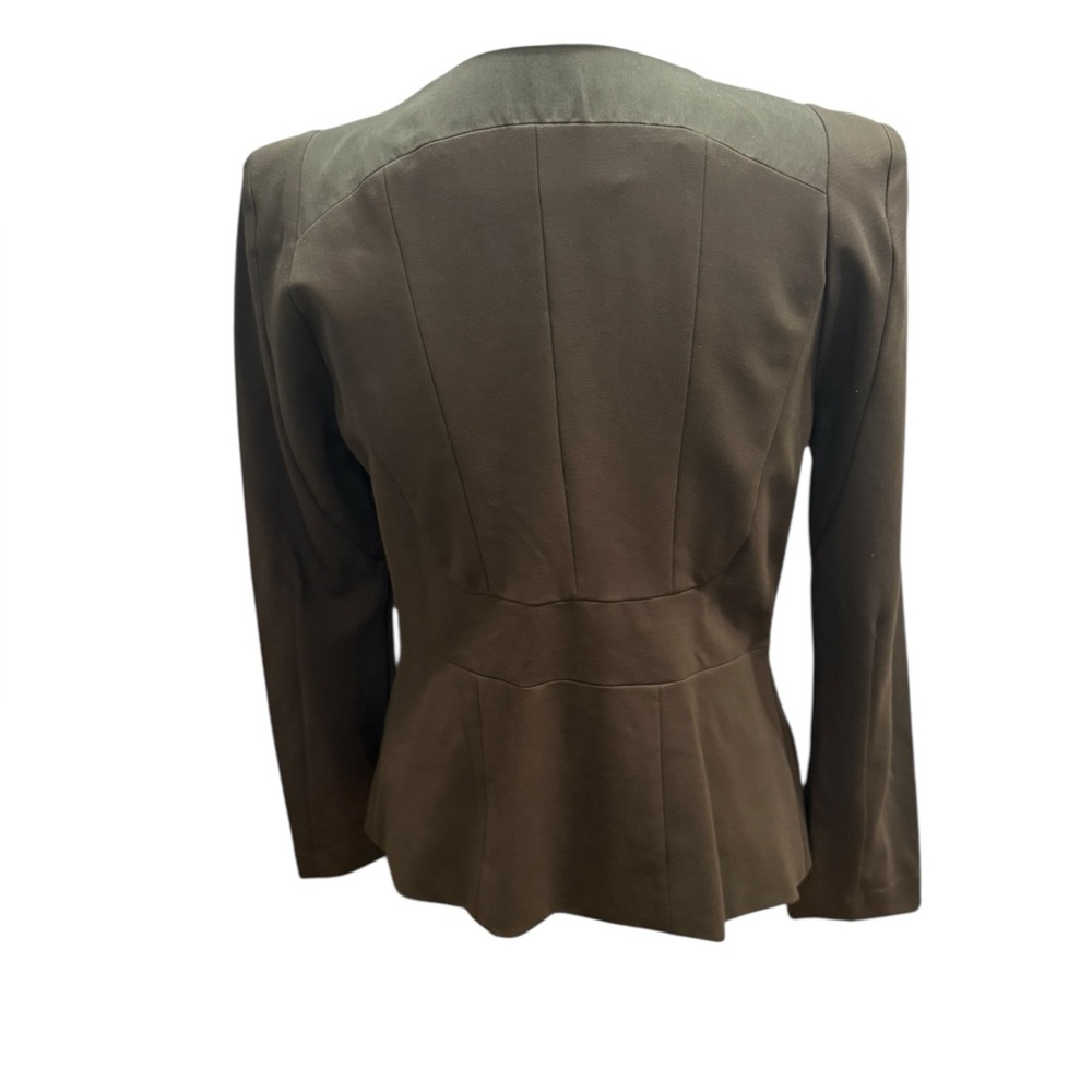 Wish Australia Persuit Jacket Olive Green Blazer Career Jacket Size Aus 12 NWT - Picture 4 of 16